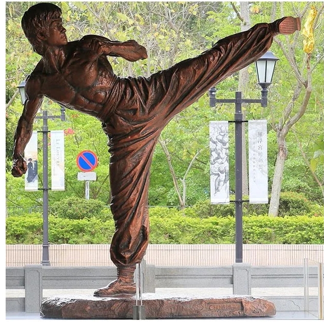 Bronze Bruce Lee Statue